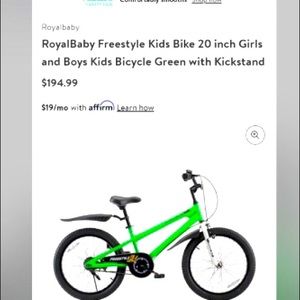 Bike for kids 20”